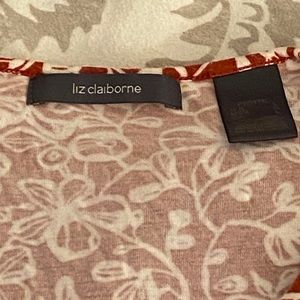 Tropical flower red flowy tank